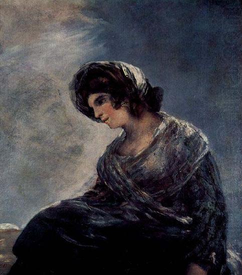 Francisco de Goya Milchmadchen von Bordeaux china oil painting image